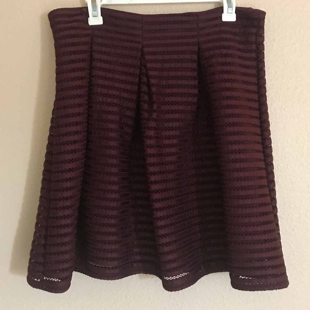🆕 Target Junior Plus Size Red Skater Skirt XXL